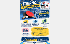 Tournoi CIME